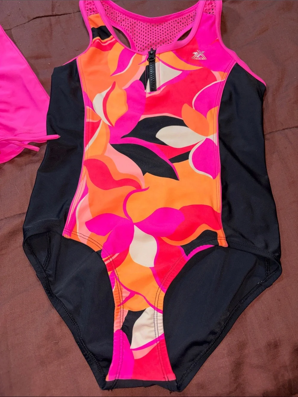 One-Piece Swimsuit by ZeroXposur Brand. EUC!